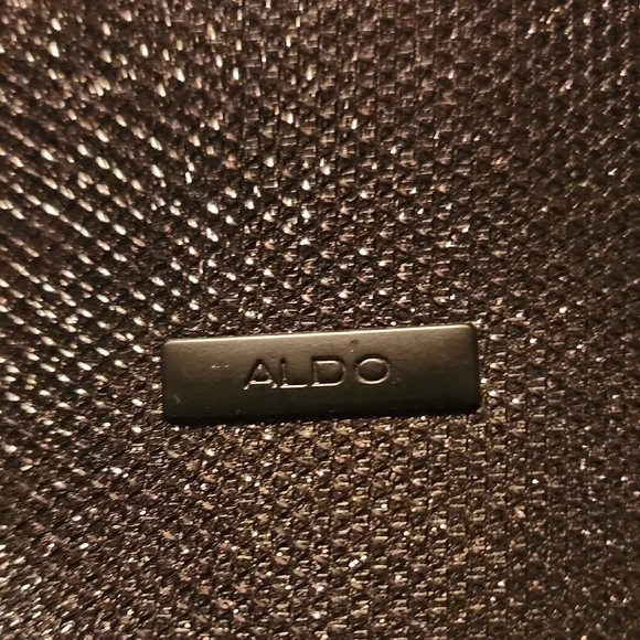 Aldo Floral Embellished Black Handbag - Picture 2 of 9